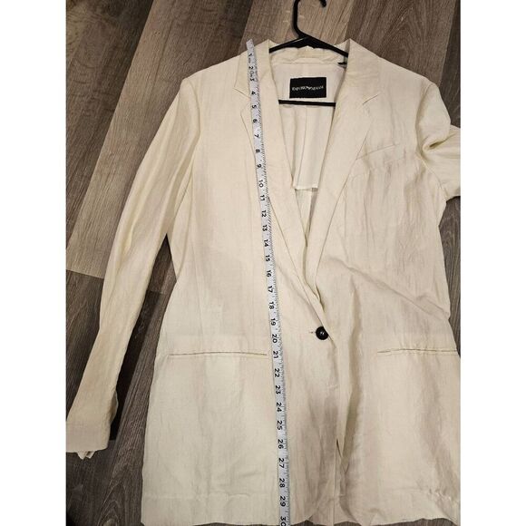 Emporio Armani Womens Blazer off white size 42 - Picture 9 of 9